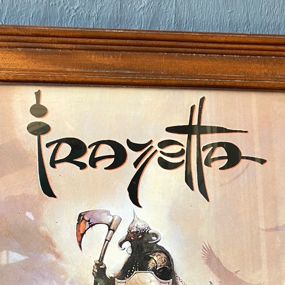 FRANK FRAZETTA, DEATH DEALER - 2004 CALENDAR ARTWORK FRAMED - Picture 7 of 9